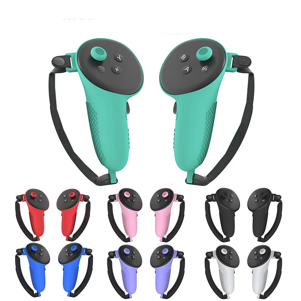 VR Controller Protector Protector For Quest3 Grips Humanized Design Protective Tool For Travel And Dormitory Home And Travel
VR Controller Protector Protector For Quest3 Grips Humanized Design Protective Tool For Travel And Dormitory Home And Travel