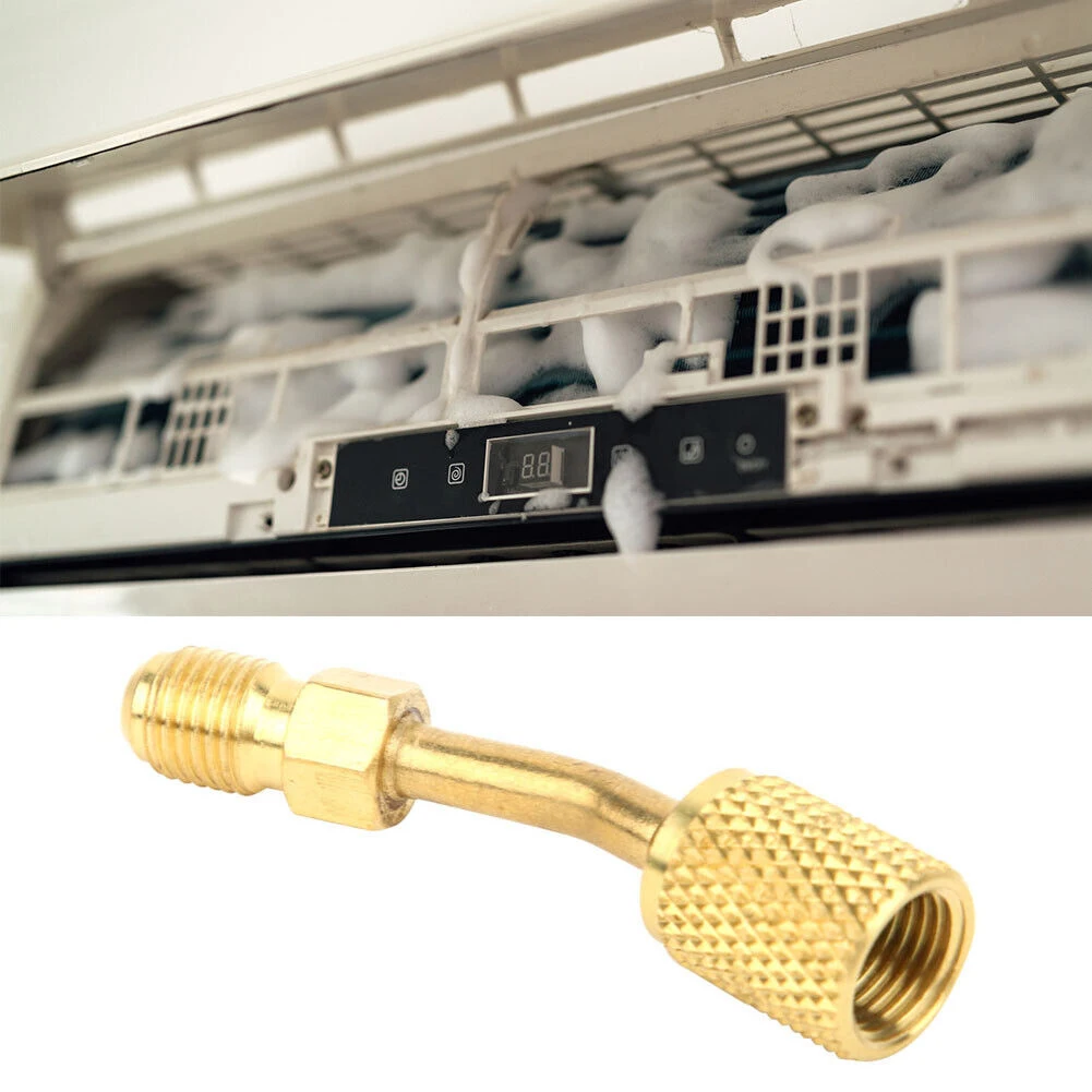 1PCS Adapter Brass 45° Angle R410a Adapter 5/16\" Female X 1/4\" Male SAE For Mini Split HVAC N823 Home Repair Accessories
1PCS Adapter Brass 45° Angle R410a Adapter 5/16\" Female X 1/4\" Male SAE For Mini Split HVAC N823 Home Repair Accessories