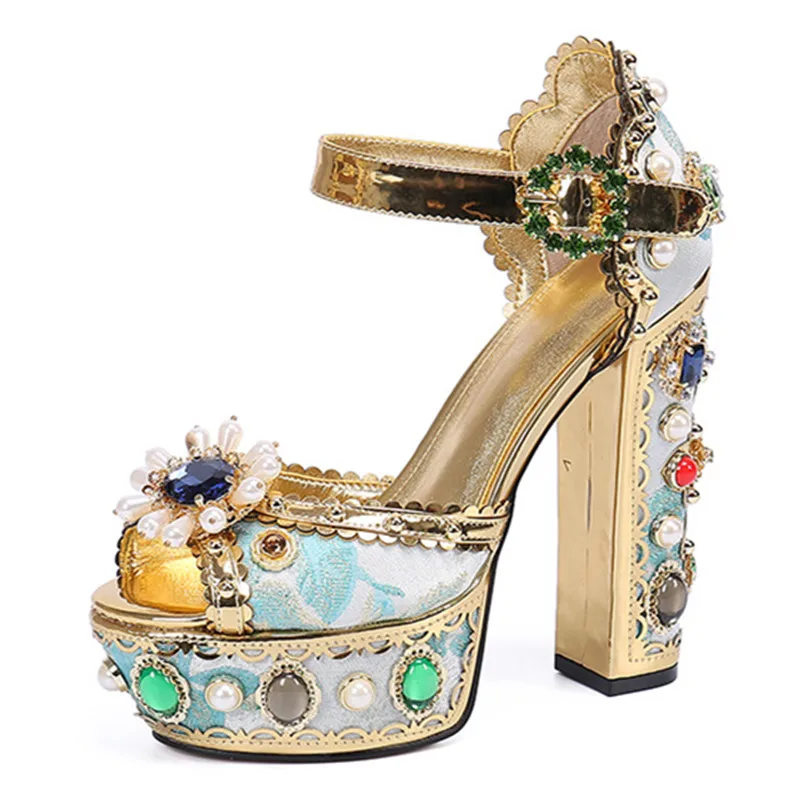 Nightclub Genuine Leather Women's Sandals Sexy Diamond-studded Luxurious Stripper High Heels Foe Women Roman Style Ladies Shoes
Nightclub Genuine Leather Women's Sandals Sexy Diamond-studded Luxurious Stripper High Heels Foe Women Roman Style Ladies Shoes