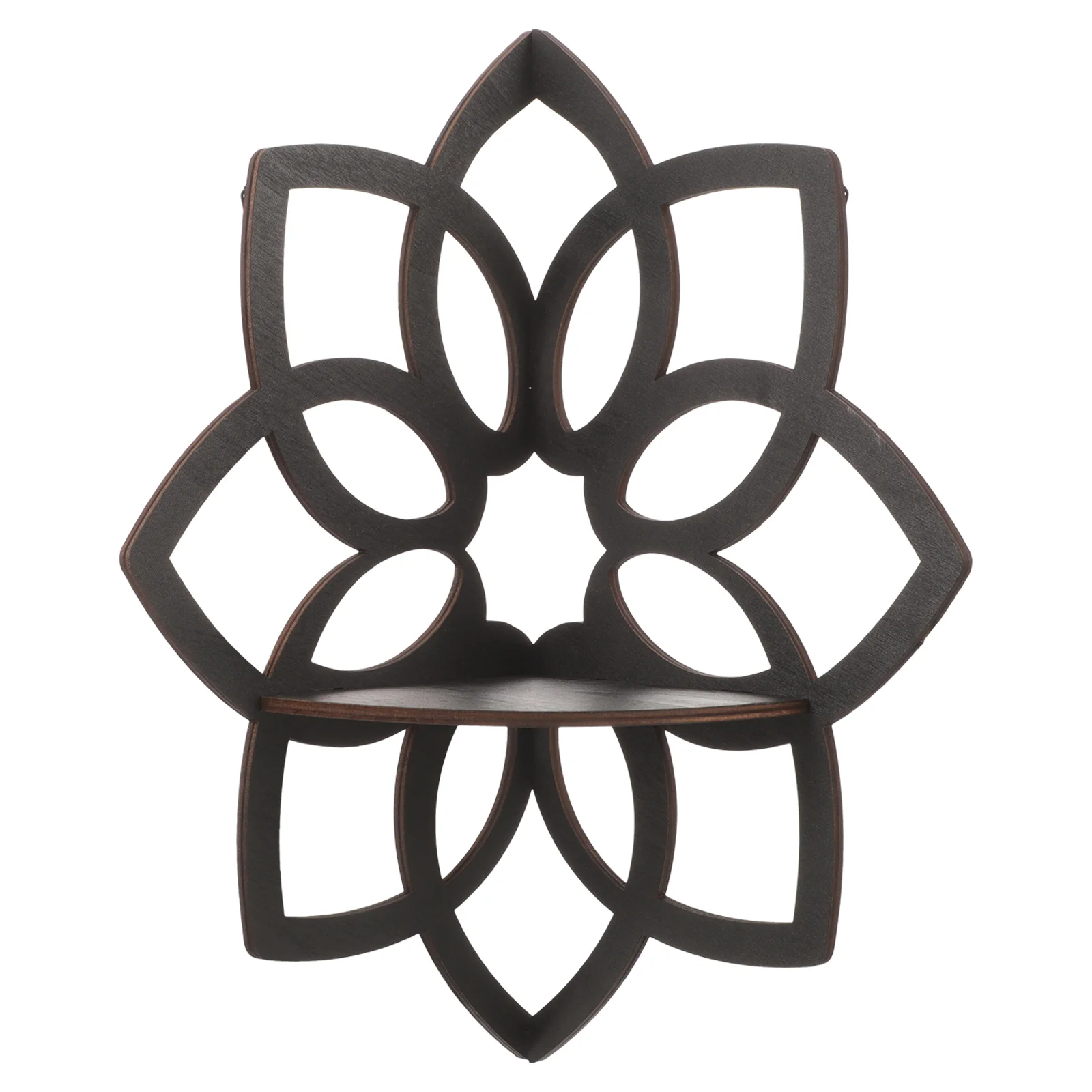 Wooden Shelf Corner Display Living Room Storage Rack Wall Flower Shelves on Mount Floating
Wooden Shelf Corner Display Living Room Storage Rack Wall Flower Shelves on Mount Floating