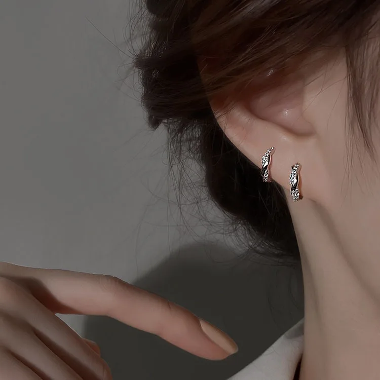 LByzHan – boucles d'oreilles rondes en argent Sterling 100% 925 pour femmes, fabrication de bijoux, cadeau de mariage, fiançailles, E024 4