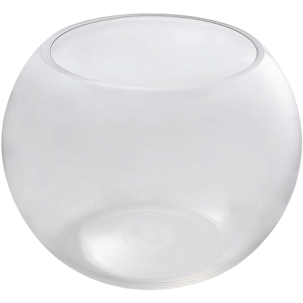 Glass Fish Bowl Desktop Terrarium Small Ball Goldfish Tank Air Plant Vase Succulent Planter
Glass Fish Bowl Desktop Terrarium Small Ball Goldfish Tank Air Plant Vase Succulent Planter