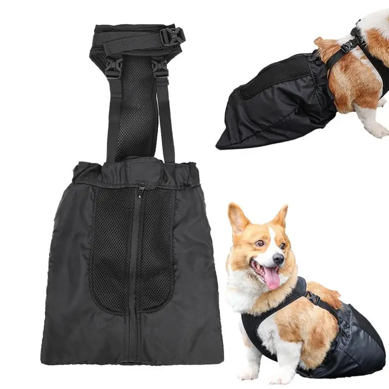 

Drag Bag For Disabled Dogs Dragging Bag Wheelchair Alternative Back Leg Drag Bag Protective And Adjustable For Injured Dogs And