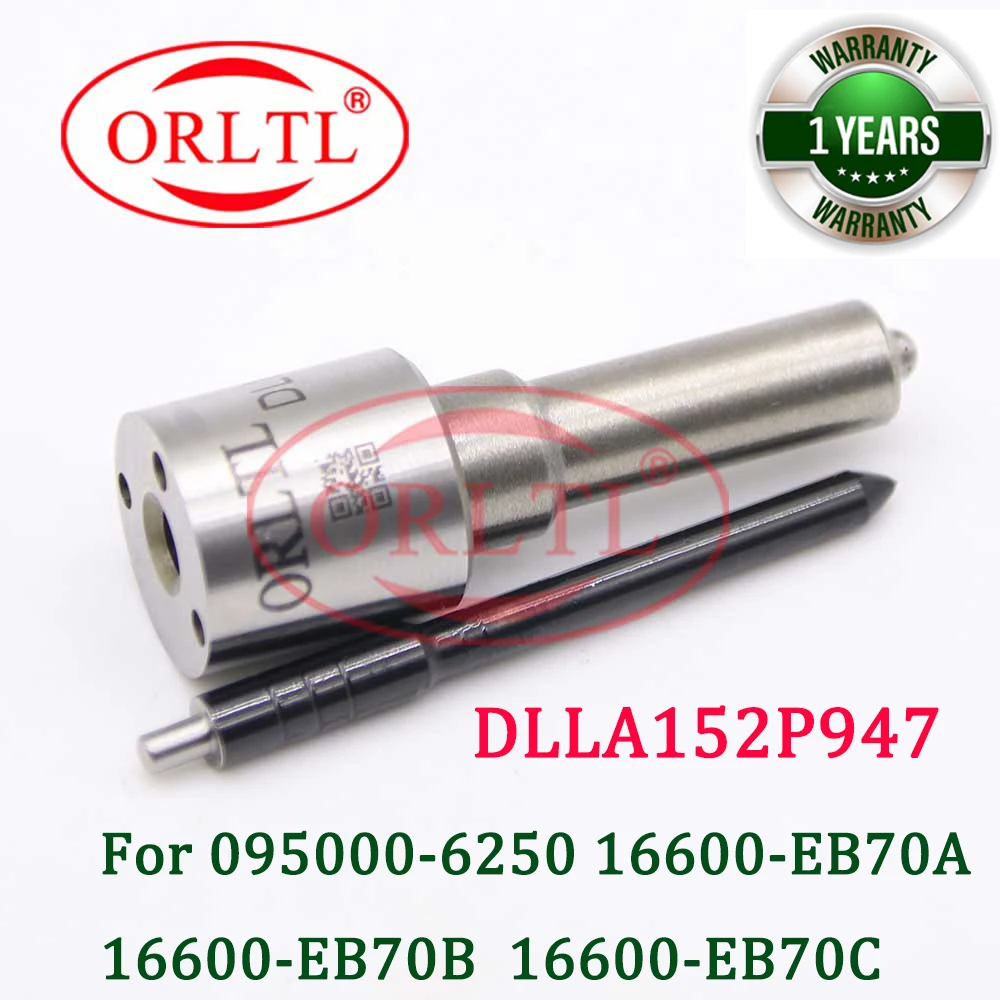 

ORLTL 16600-EB70A Diesel Fuel Sprayer DLLA152P947 093400-9470 Injector Nozzle DLLA 152 P 947/DLLA 152 P947 For TOYOTA Nissan