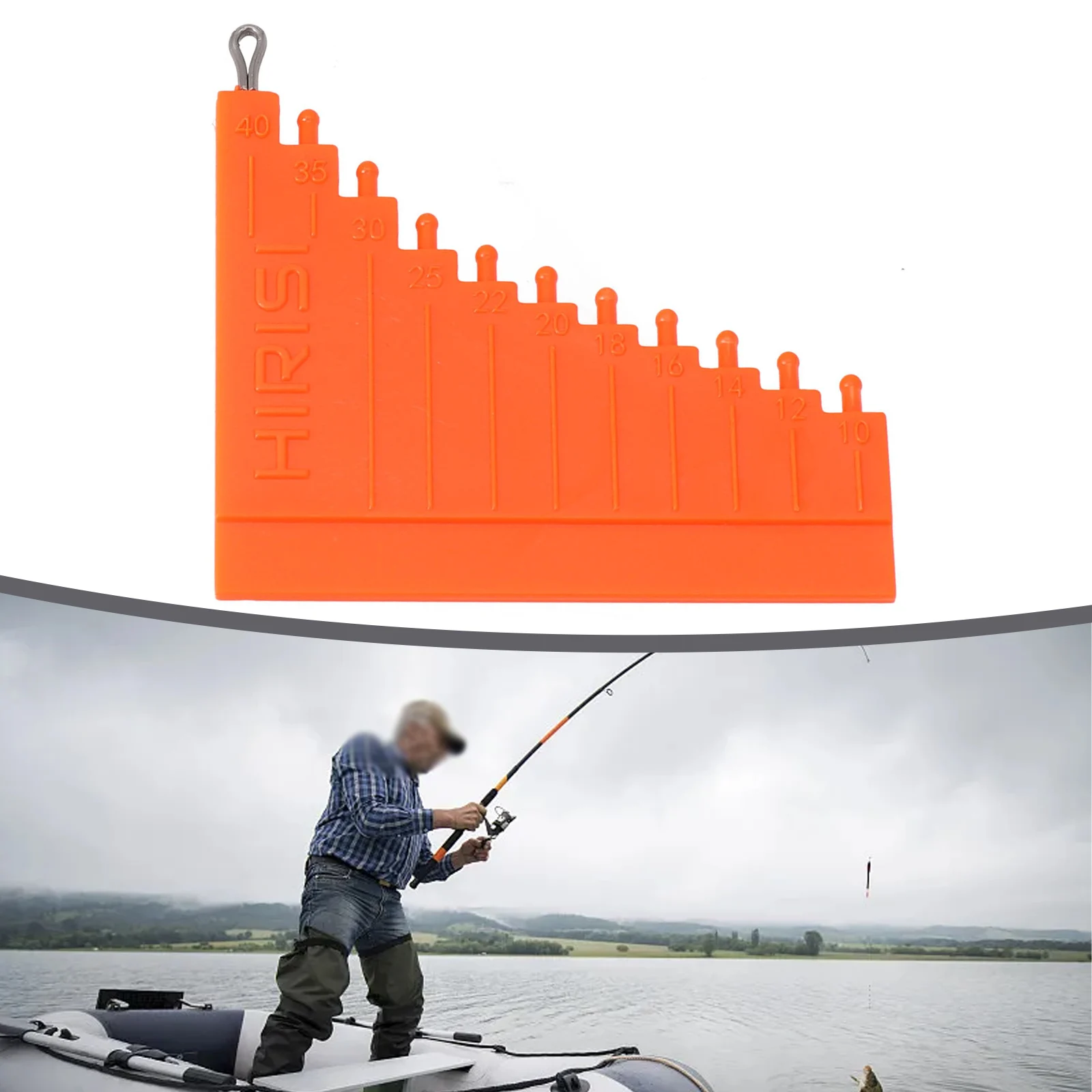 Convenient Hair Measurement Tool Hair Gauge Compact Portable Design For Both Right Left-Handed Anglers With Knot Puller Tool
Convenient Hair Measurement Tool Hair Gauge Compact Portable Design For Both Right Left-Handed Anglers With Knot Puller Tool