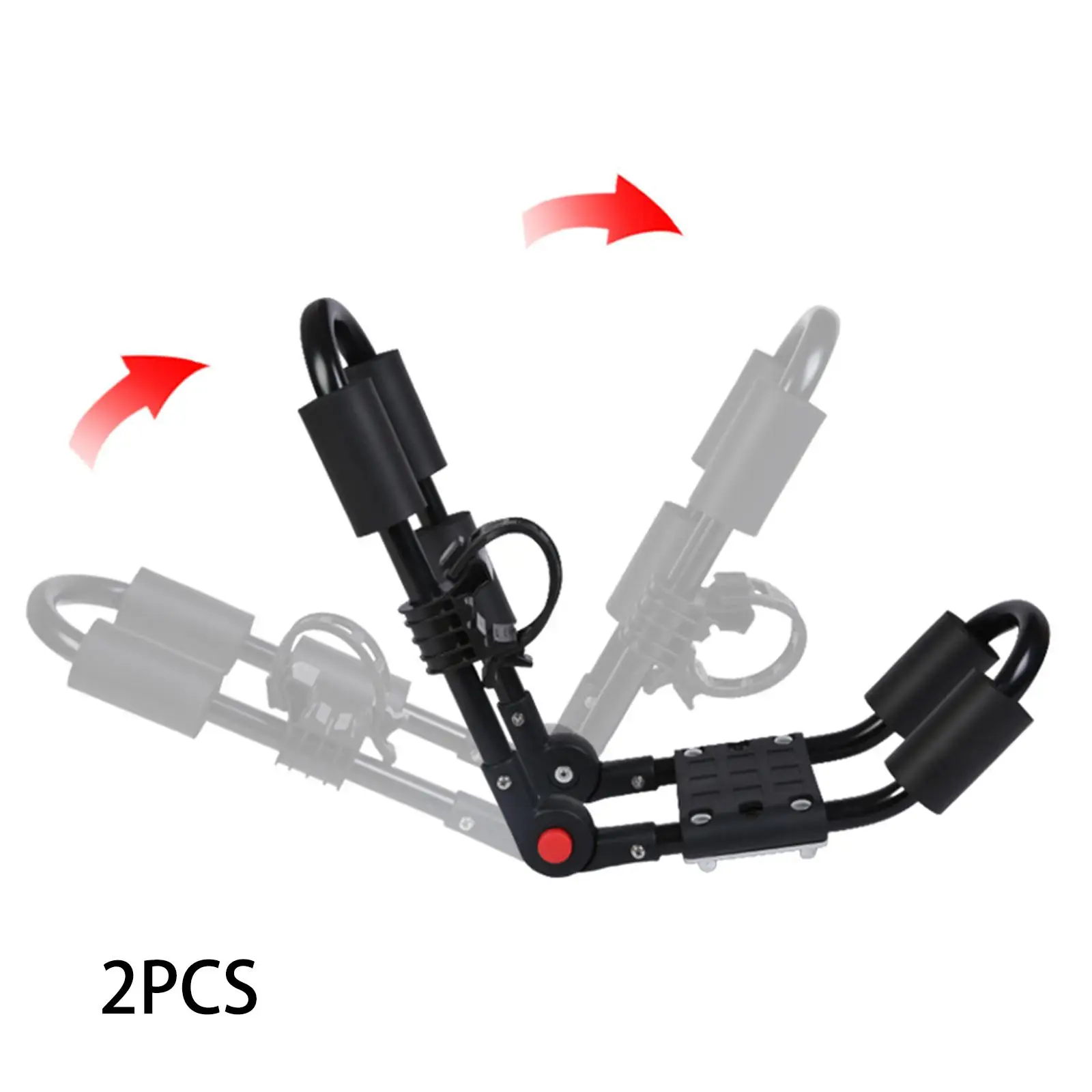 

2 Pieces Kayak Roof Rack Brackets Support Universal Car Top Crossbar for Surf Ski Roof Top Car Top Mount Paddle Boat Trip