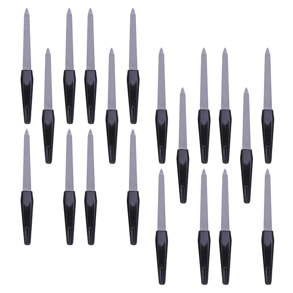 20 PCS Double Sided Nail File Baby Simple Files Buffer Care Sanding Stainless Steel Double-sided Portable
20 PCS Double Sided Nail File Baby Simple Files Buffer Care Sanding Stainless Steel Double-sided Portable