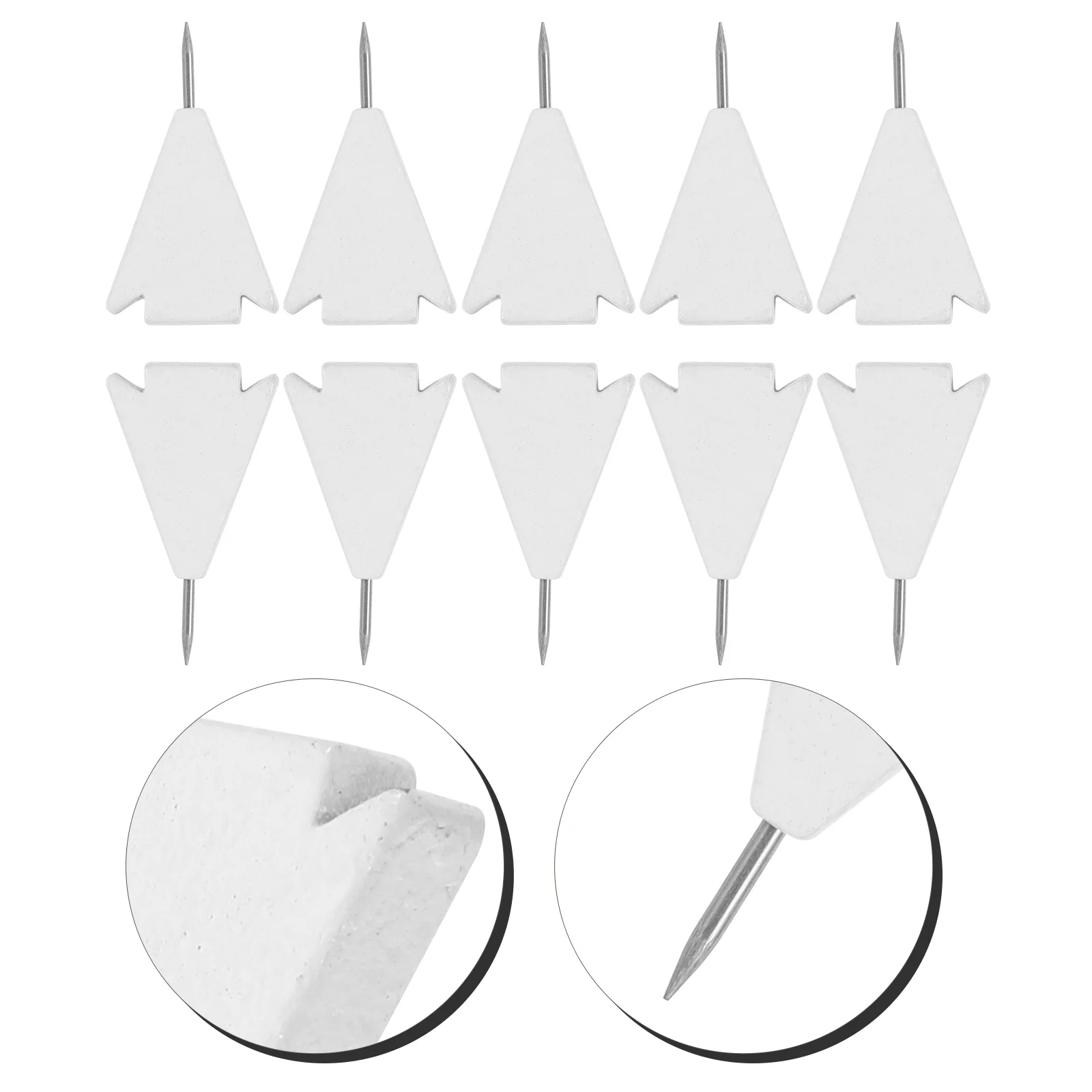 10 Pcs Thumbtack Hooks Bulletin Push Pin Wall Tacks for Hanging Replaceable Three-dimensional
10 Pcs Thumbtack Hooks Bulletin Push Pin Wall Tacks for Hanging Replaceable Three-dimensional