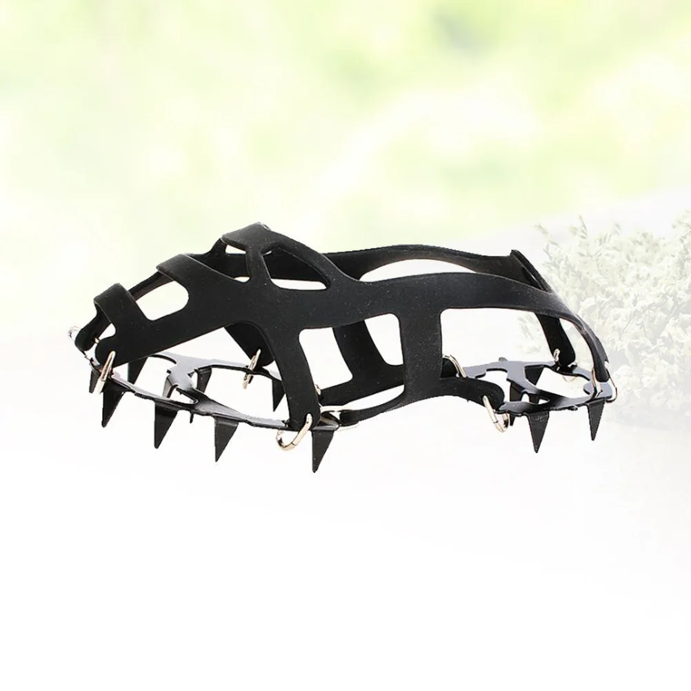 Ice Climbing Equipment 18 Teeth Silicone Crampons and Snow Mud Shoes Outdoor Non-slip The
Ice Climbing Equipment 18 Teeth Silicone Crampons and Snow Mud Shoes Outdoor Non-slip The