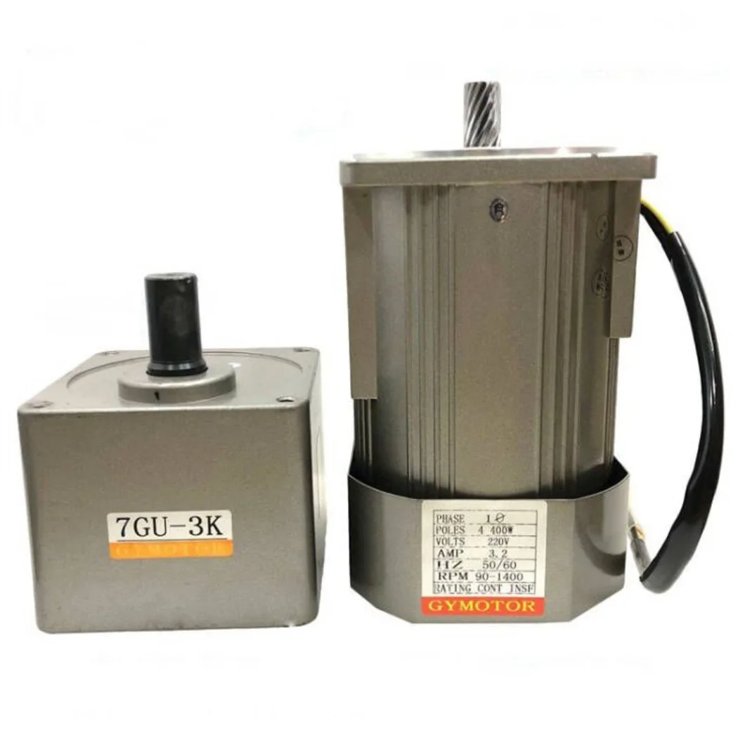 AC 220V 400W 120*120mm Shaft 22mm Single Phase Gear Motor, AC Regulated Speed Motor With Gearbox
AC 220V 400W 120*120mm Shaft 22mm Single Phase Gear Motor, AC Regulated Speed Motor With Gearbox