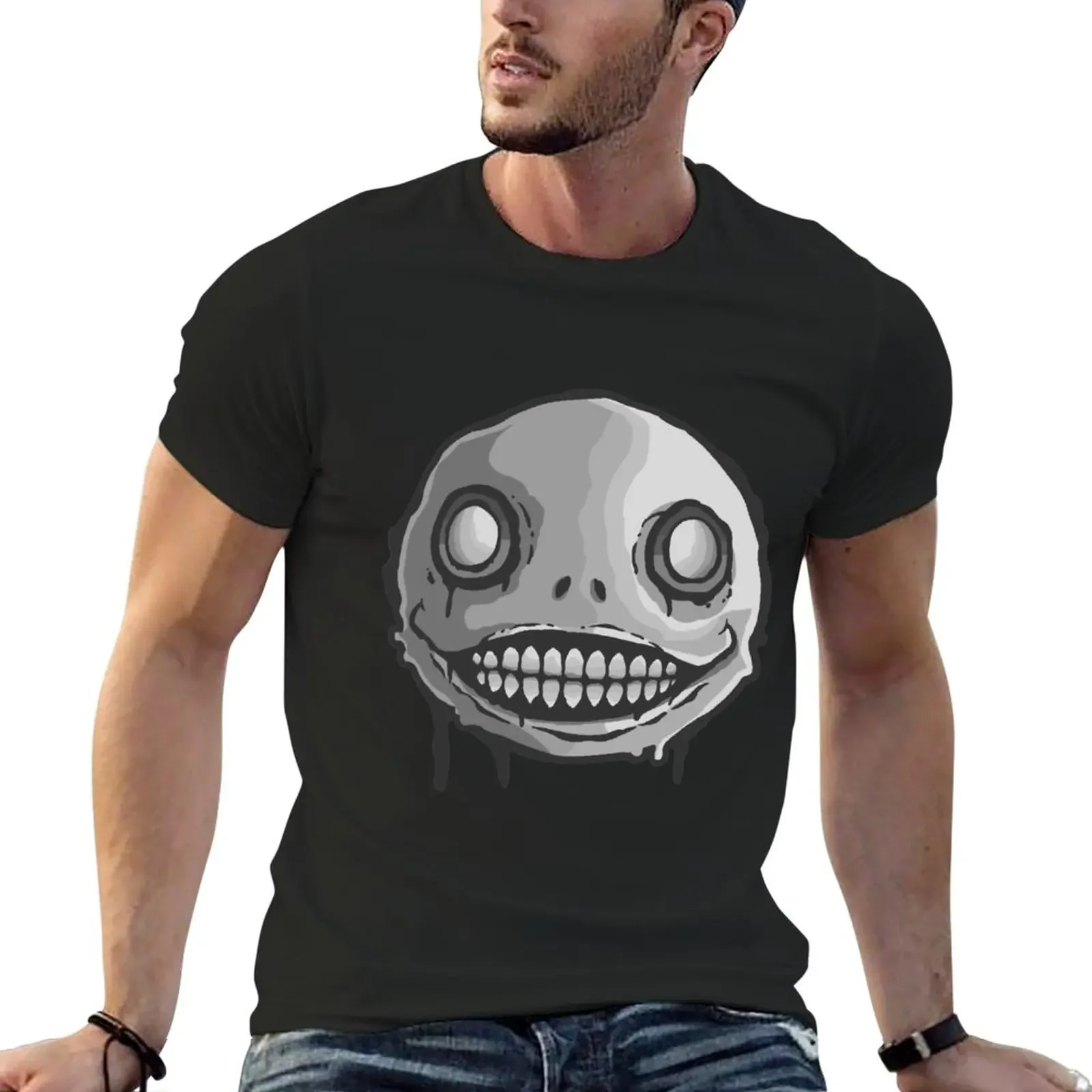 NieR Emil's Mask T-Shirt plus sizes summer clothes Short sleeve tee mens graphic t-shirts big and tall
NieR Emil's Mask T-Shirt plus sizes summer clothes Short sleeve tee mens graphic t-shirts big and tall