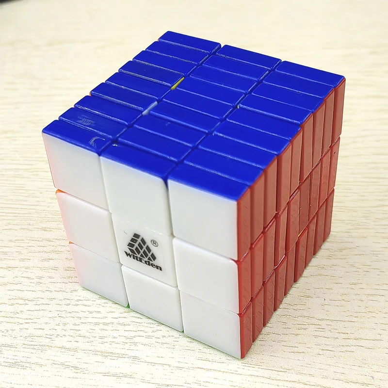

WitEden 3x3x9 Magic Cube Stickerless 339 Professional Neo Speed Twisty Puzzle Antistress Brain Teasers Educational Toys