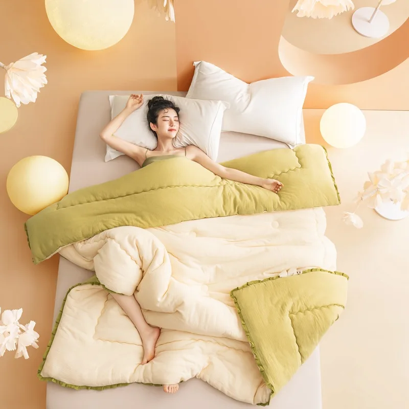Class A quilt thickened and warm winter quilt, single person spring and autumn air conditioning quilt core, universal for
Class A quilt thickened and warm winter quilt, single person spring and autumn air conditioning quilt core, universal for