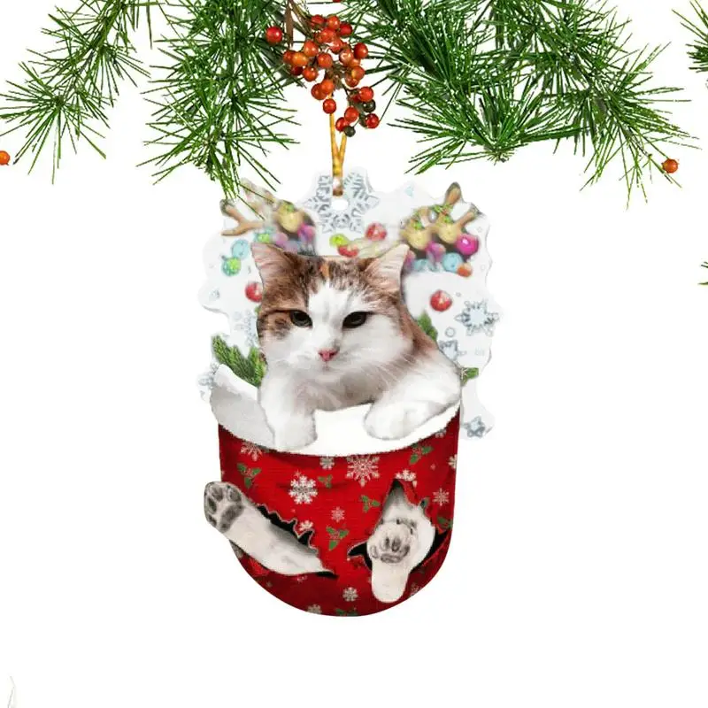 Christmas Cat Pendant Christmas Cute Cartoon Pendant Car Interior Decoration Pendant Christmas Tree Decoration
Christmas Cat Pendant Christmas Cute Cartoon Pendant Car Interior Decoration Pendant Christmas Tree Decoration