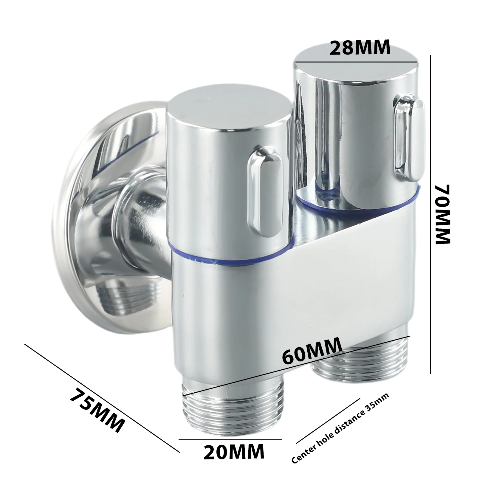 Triangle Valve Angle Valve 1 In Two Out Faucet G1/2 Triangle Valve Washing Machine Garden Alloy Material For Kitchen
Triangle Valve Angle Valve 1 In Two Out Faucet G1/2 Triangle Valve Washing Machine Garden Alloy Material For Kitchen