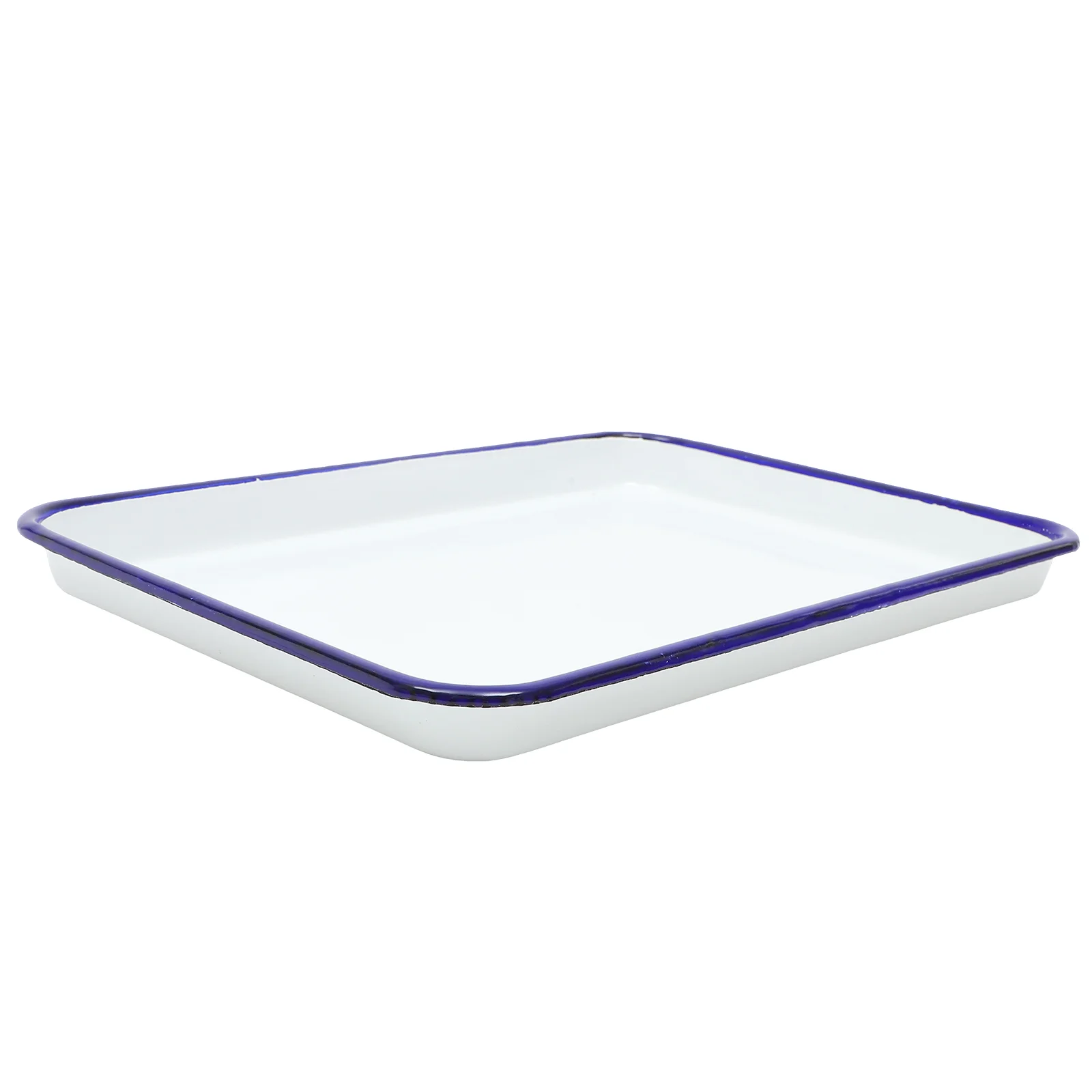Enamel Square Baking Pan Practical Heat-resistant Tray Multifunction The Sup Pie Oven Roasting Dinner Meals
Enamel Square Baking Pan Practical Heat-resistant Tray Multifunction The Sup Pie Oven Roasting Dinner Meals