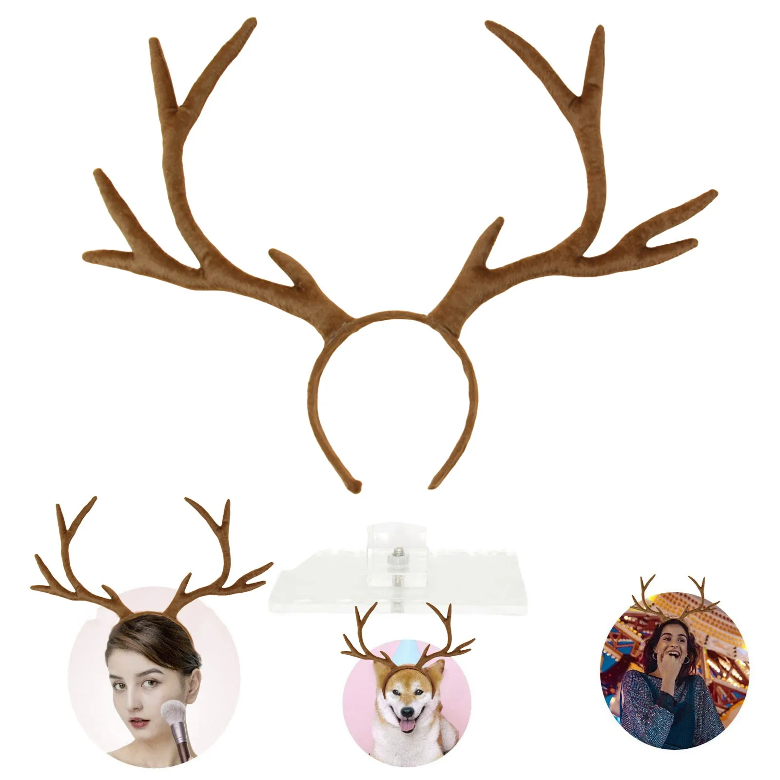 Coffee Christmas Deer h Ears Headband Deer Ears Bow Hair Hoop Furry Bunny Ear Headwear For Girls Women Costume Cosplay Party
Coffee Christmas Deer h Ears Headband Deer Ears Bow Hair Hoop Furry Bunny Ear Headwear For Girls Women Costume Cosplay Party