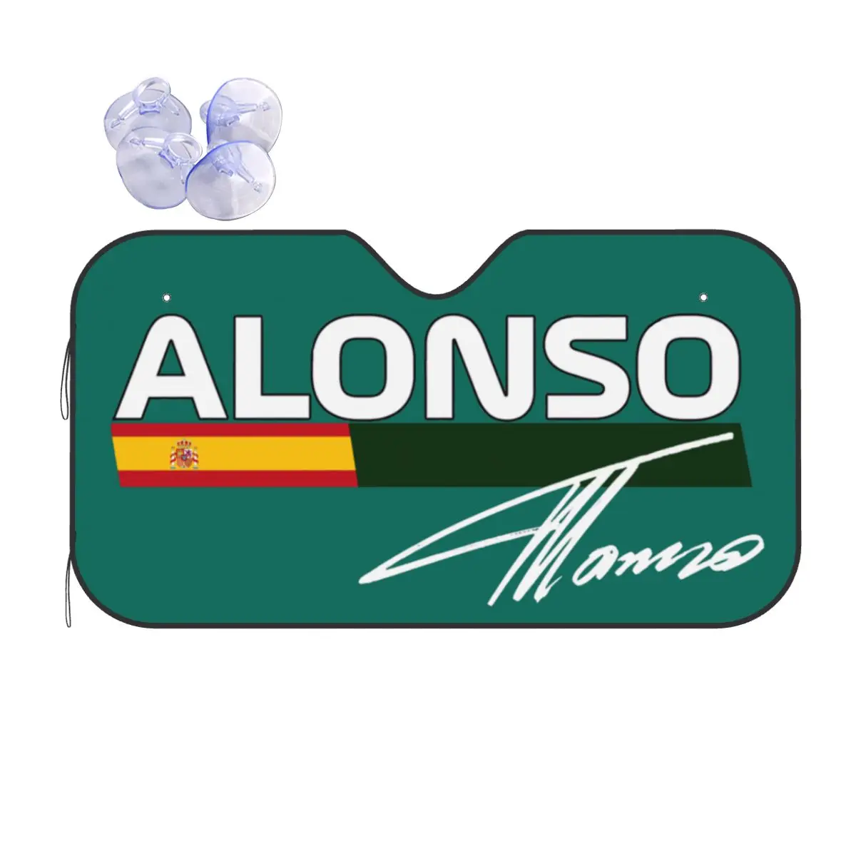 Fernando Alonso 2023 Universal Windshield Sunshade 76x140cm Foils Sun Visor Heat Reflector
Fernando Alonso 2023 Universal Windshield Sunshade 76x140cm Foils Sun Visor Heat Reflector