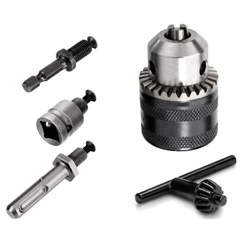1.5-10Mm 1/16In- 3/8In Capacity Key Drill Chuck Wrench Adapter 1/2In Socket Square Female Adapter Self-Locking Chuck Easy To Use
1.5-10Mm 1/16In- 3/8In Capacity Key Drill Chuck Wrench Adapter 1/2In Socket Square Female Adapter Self-Locking Chuck Easy To Use