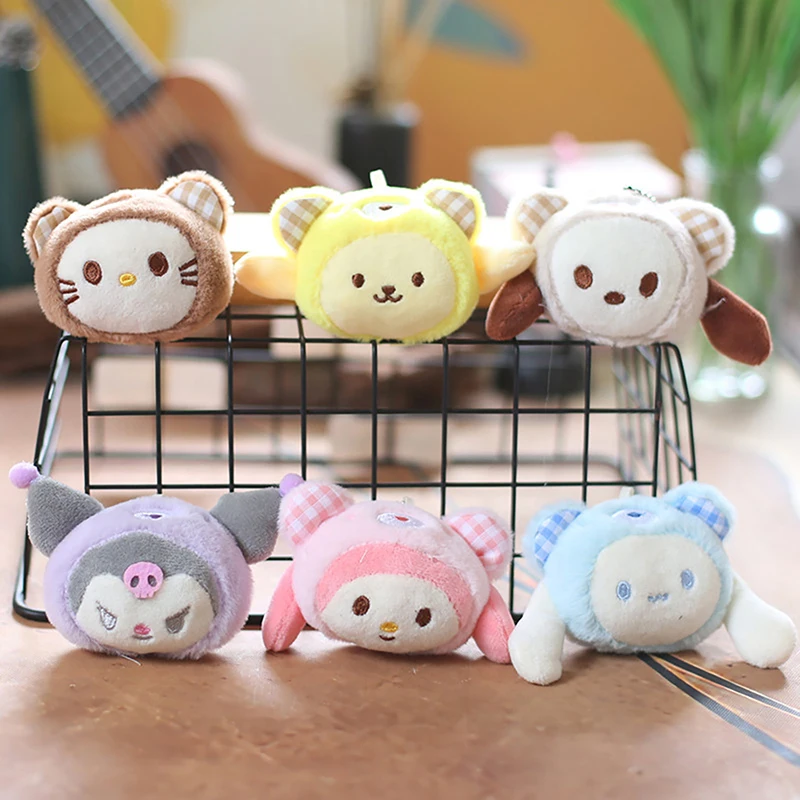Sanrio Plush Keychain Kuromi Hello Kitty My Melody Cinnamoroll Cartoon Pendant Dolls Kawaii Keychain Car Keyring Cute Keychains
Sanrio Plush Keychain Kuromi Hello Kitty My Melody Cinnamoroll Cartoon Pendant Dolls Kawaii Keychain Car Keyring Cute Keychains