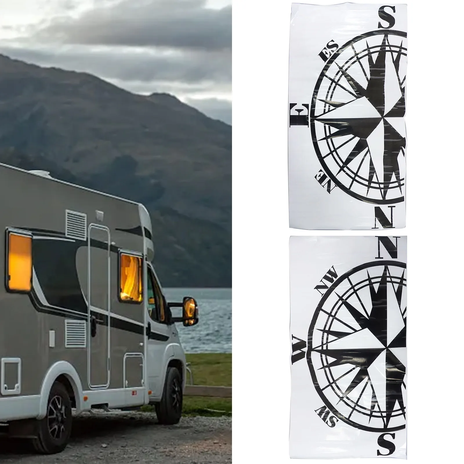 Универсальные черные автомобильные наклейки, 2 шт., графические наклейки для автодома, наклейки, черные автомобильные аксессуары для кемпера, фургона, прицепа
Универсальные черные автомобильные наклейки, 2 шт., графические наклейки для автодома, наклейки, черные автомобильные аксессуары для кемпера, фургона, прицепа