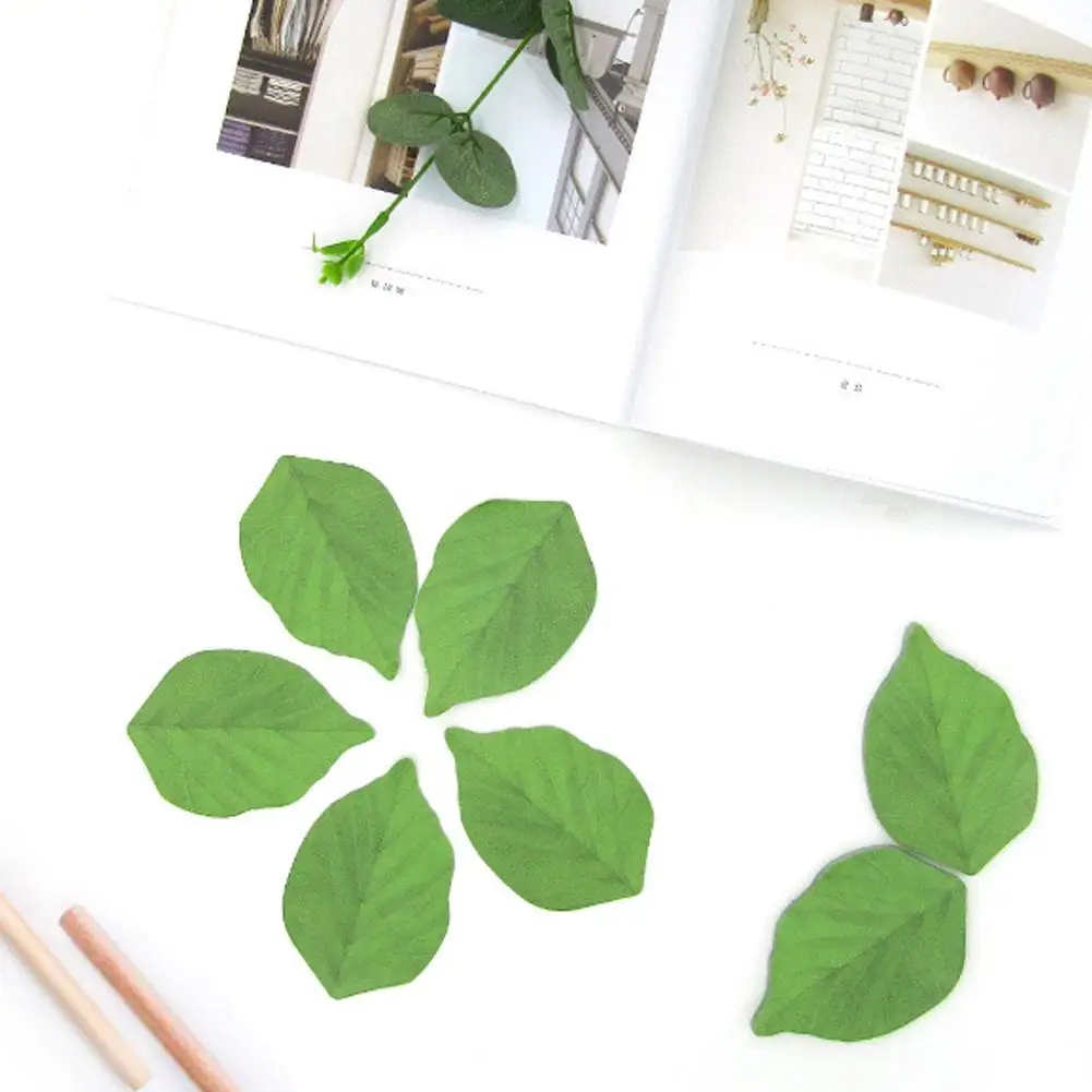 50 Sheets Simulated Leaf Notebook Message Post Self School Green Leaf Stationery Office Fresh Note Supplies Adhesive S7Q0
50 Sheets Simulated Leaf Notebook Message Post Self School Green Leaf Stationery Office Fresh Note Supplies Adhesive S7Q0