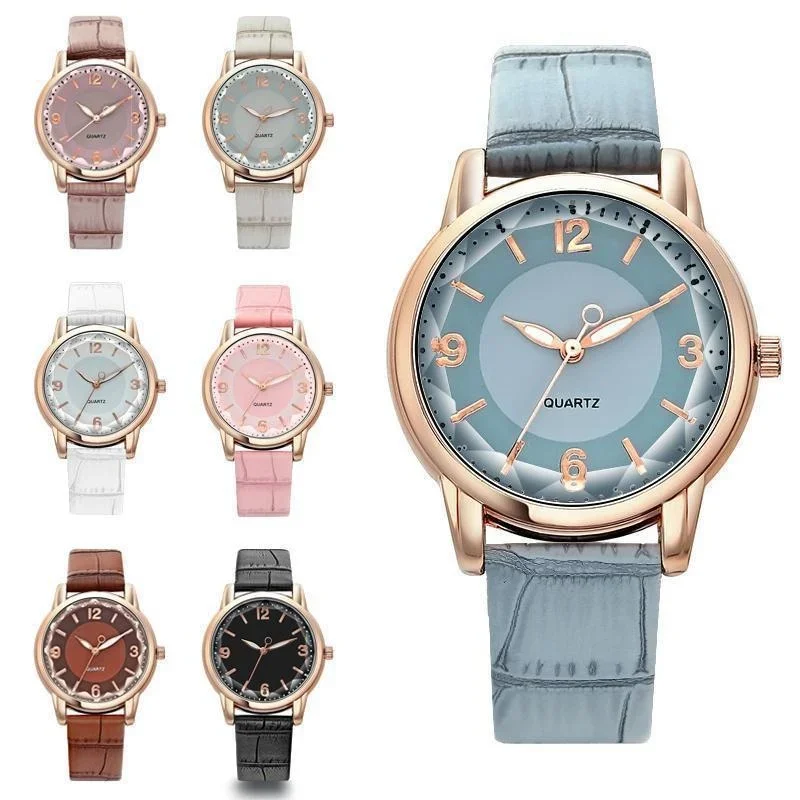 

Ladies Leather Watches Women Watch Dial Quartz Creative Fashion Quartz Watch Montre Femme Reloj Mujer Relojes Para Mujer