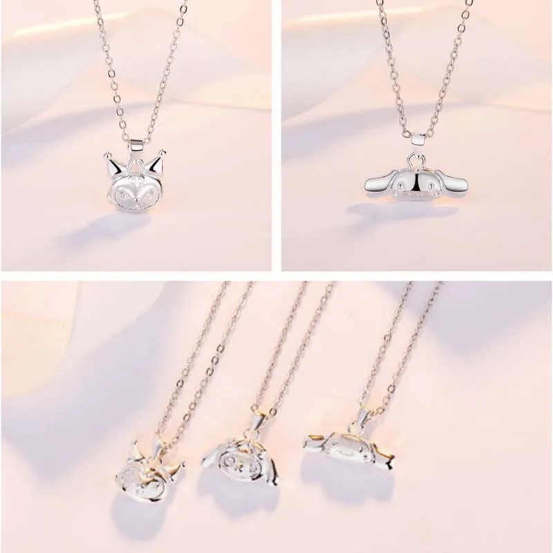 Anime Kawaii Cinnamoroll My Melody Kuromi Fashion Alloy Material Necklace Women Girlish Heart Girlfriend Clavicle Chain Jewelry
Anime Kawaii Cinnamoroll My Melody Kuromi Fashion Alloy Material Necklace Women Girlish Heart Girlfriend Clavicle Chain Jewelry