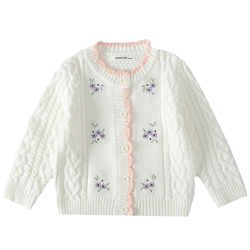 Baby Boys Girls Sweaters Kids Embroidered Cardigan Knitting Sweaters Long Sleeves Soft Cotton Tops Coat Autumn Winter 1-6Y
Baby Boys Girls Sweaters Kids Embroidered Cardigan Knitting Sweaters Long Sleeves Soft Cotton Tops Coat Autumn Winter 1-6Y