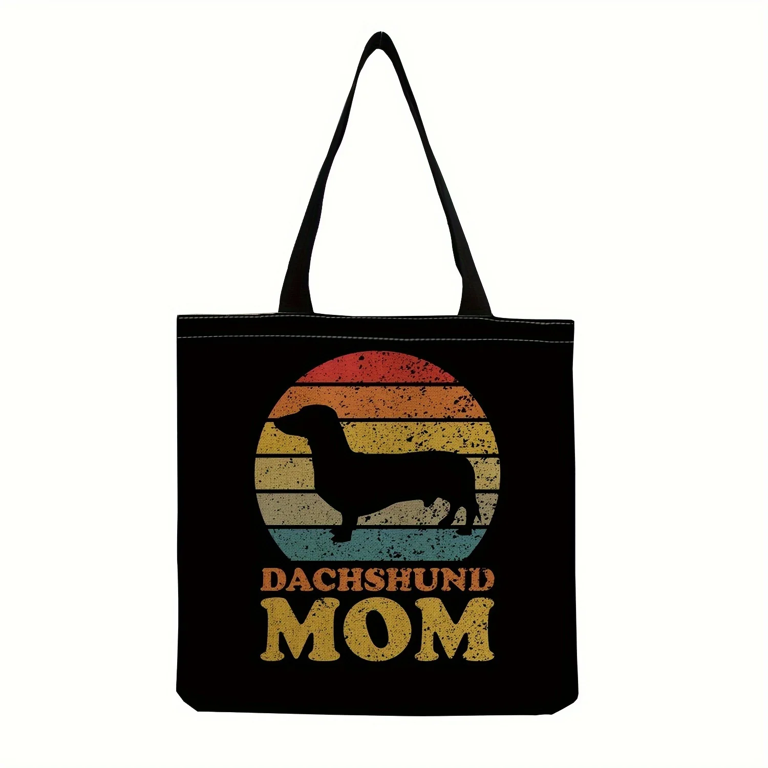 Cute Sausage Dog Print Tote Bag 4 S73985a485fa445aaa316e4318bc60ffad