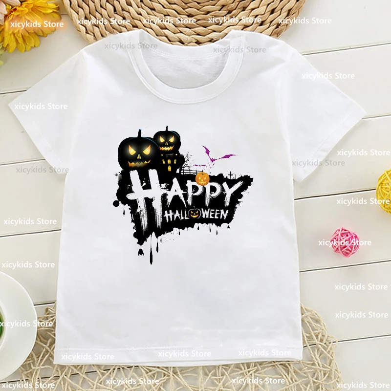 T-Shirt For Boys/Girls Vintage Halloween Pumpkin Black Owl Cartoon Print Kids Tshirt For Kids Halloween Gift Costume Tshirt Tops
T-Shirt For Boys/Girls Vintage Halloween Pumpkin Black Owl Cartoon Print Kids Tshirt For Kids Halloween Gift Costume Tshirt Tops