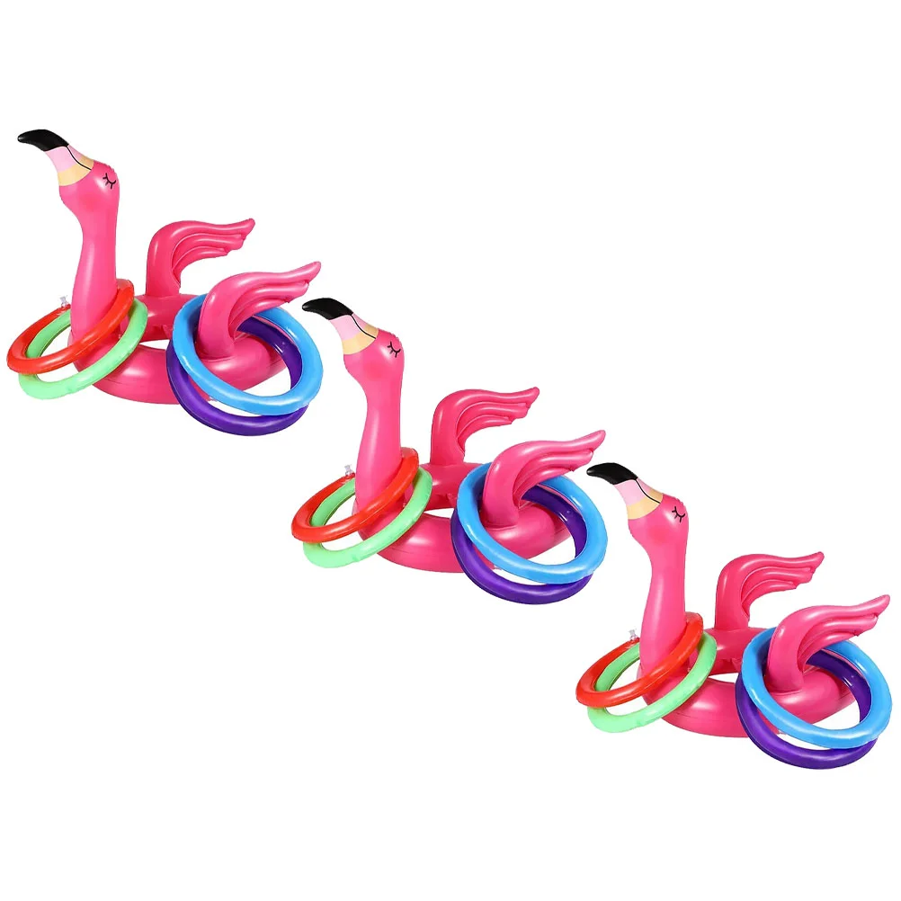 3 Sets Flamingo Ferrule Ring Toss Toys Throwing Game Outdoor Playset outside Kids
3 Sets Flamingo Ferrule Ring Toss Toys Throwing Game Outdoor Playset outside Kids