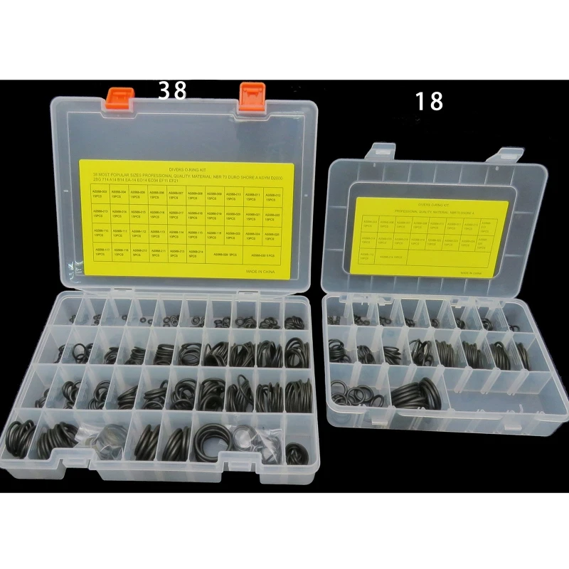 200 шт./450 шт. многофункциональное уплотнительное кольцо, комплект колец для дайвинга, специальное утолщение NBR, уплотнение,
200 шт./450 шт. многофункциональное уплотнительное кольцо, комплект колец для дайвинга, специальное утолщение NBR, уплотнение,