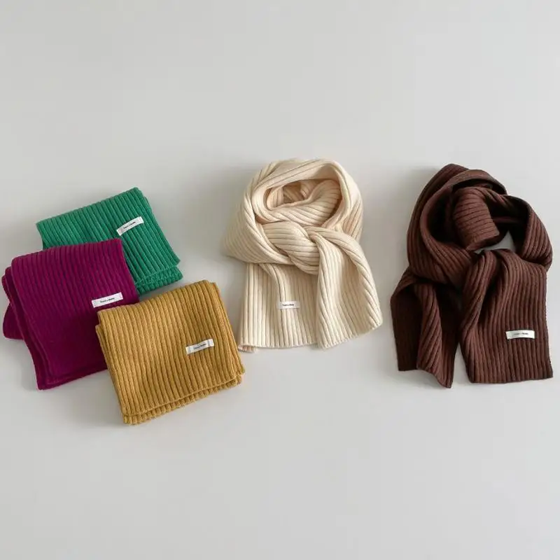 Autumn Winter Fashion Boy Baby Solid Simple Knit Scarf Girl Children Windproof Warm Wrap Kid Cotton Muffler Infant Neckerchief
Autumn Winter Fashion Boy Baby Solid Simple Knit Scarf Girl Children Windproof Warm Wrap Kid Cotton Muffler Infant Neckerchief