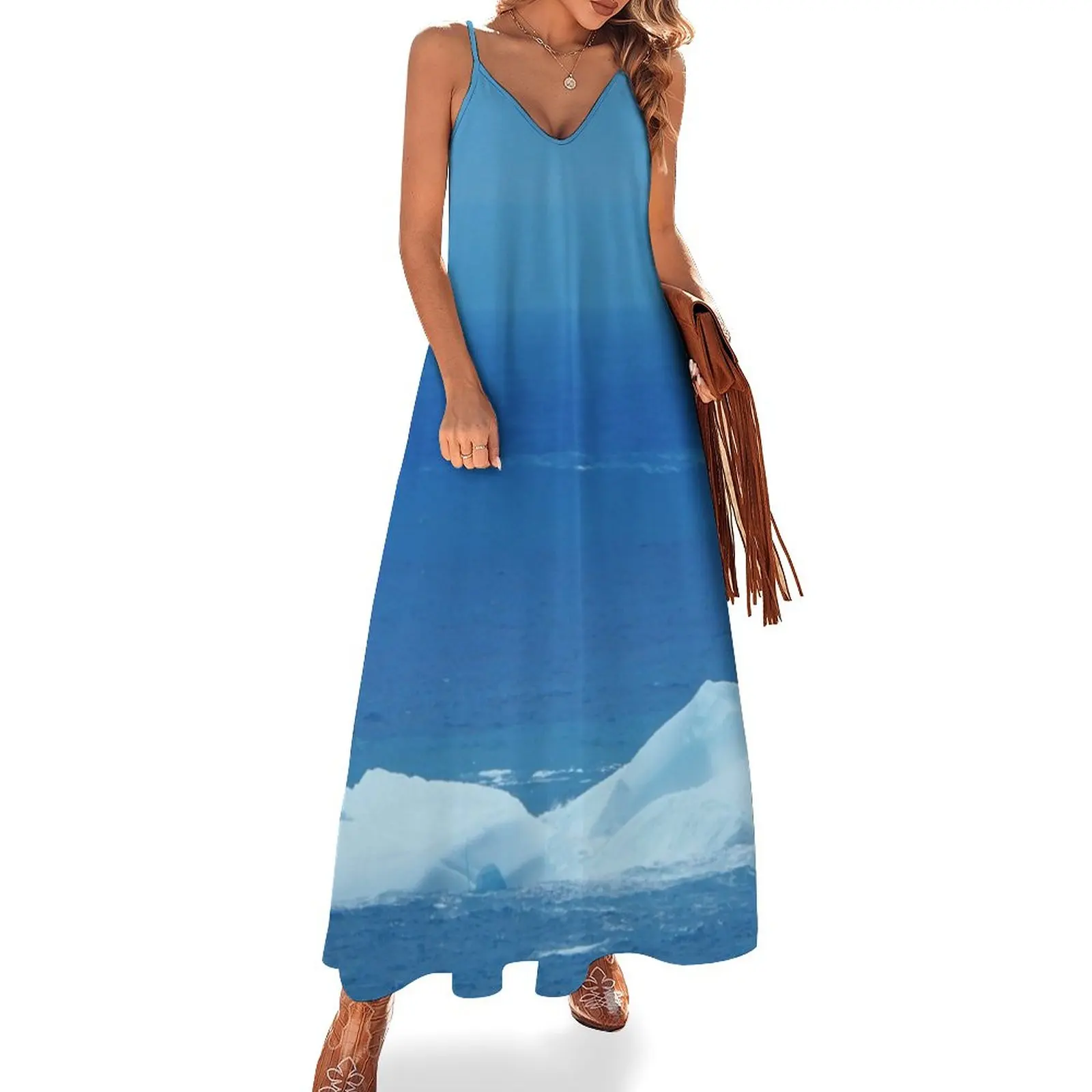 Icebergs off the Coast of Newfoundland Sleeveless Dress birthday dress Women's summer dress elegant party for women 2024
Icebergs off the Coast of Newfoundland Sleeveless Dress birthday dress Women's summer dress elegant party for women 2024