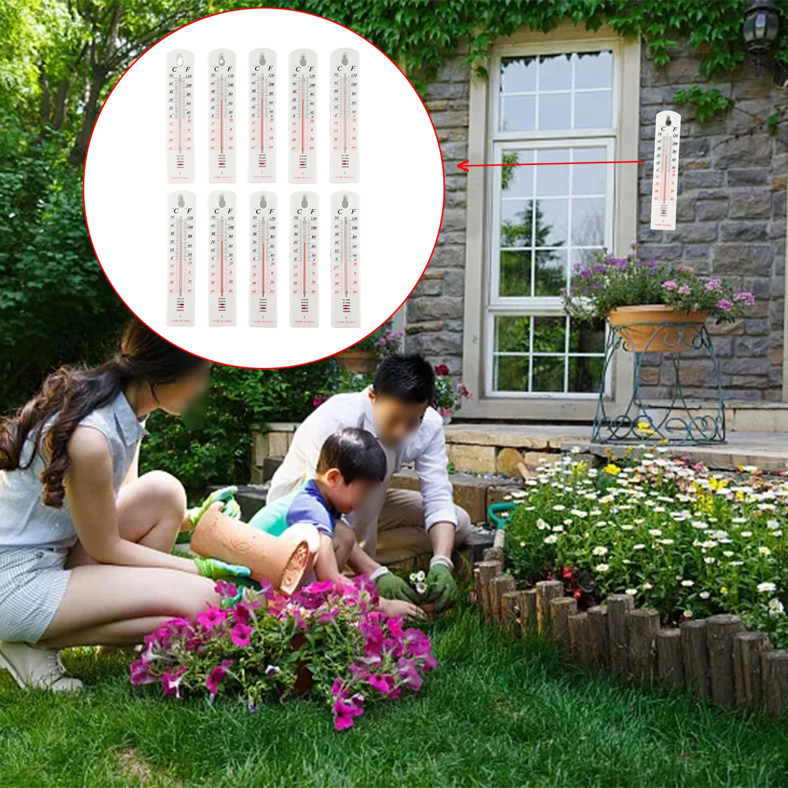 Brand New Thermometer Meter Gauge 10pcs 195x35mm Accessories Garden High Quality Humidity Levels Indoor Outdoor
Brand New Thermometer Meter Gauge 10pcs 195x35mm Accessories Garden High Quality Humidity Levels Indoor Outdoor