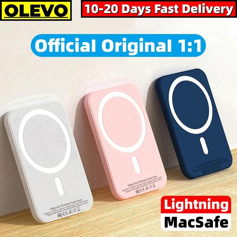 10000mAh Macsafe Powerbank Original 1:1 For Magsafe Power Bank Magnetic Wireless Charger for iPhone 12 13 14 15 External Battery
10000mAh Macsafe Powerbank Original 1:1 For Magsafe Power Bank Magnetic Wireless Charger for iPhone 12 13 14 15 External Battery