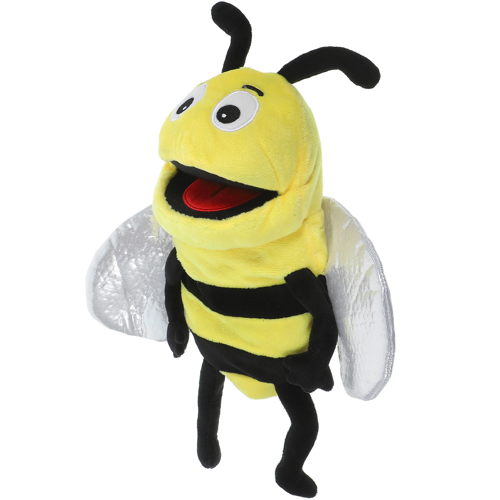 

Bee Hand Puppet Early Educational Toy Insect Plush Story Telling Parent-child Interactive Puppets Animal Childrens Toys