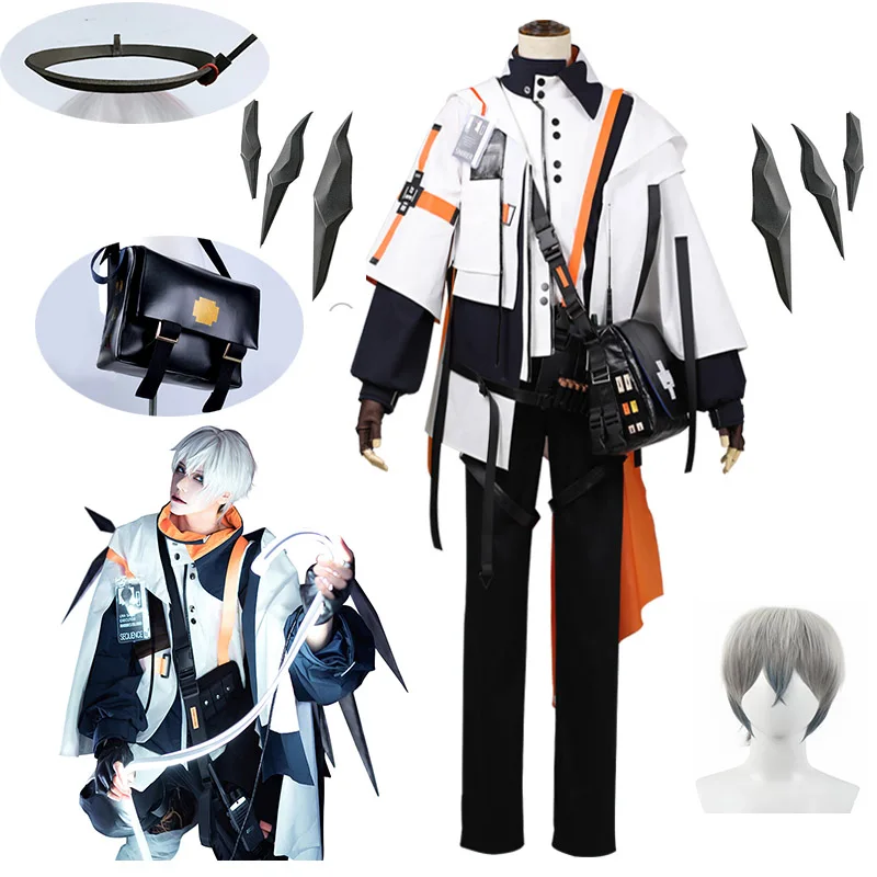 Anime! Arknights Executor Sectator Game Officer Handsome Gothic Uniform Cosplay Costume Halloween Suit For Men
Anime! Arknights Executor Sectator Game Officer Handsome Gothic Uniform Cosplay Costume Halloween Suit For Men