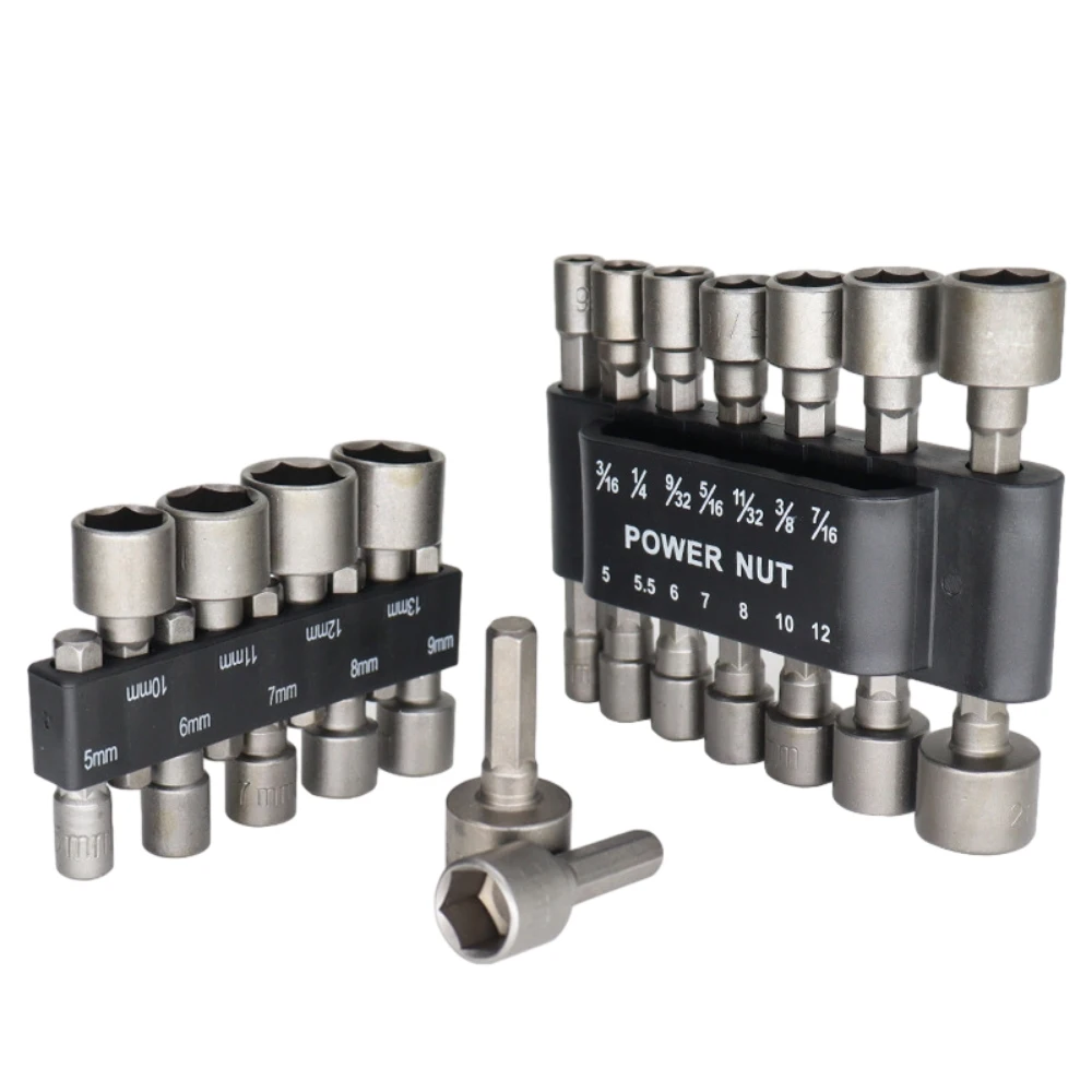 9PCS/14PCS Powerful Socket Inner Hexagonal Wrench Hexagonal Handle Screwdriver Socket Extension Rod Pneumatic Screwdriver Tool
9PCS/14PCS Powerful Socket Inner Hexagonal Wrench Hexagonal Handle Screwdriver Socket Extension Rod Pneumatic Screwdriver Tool