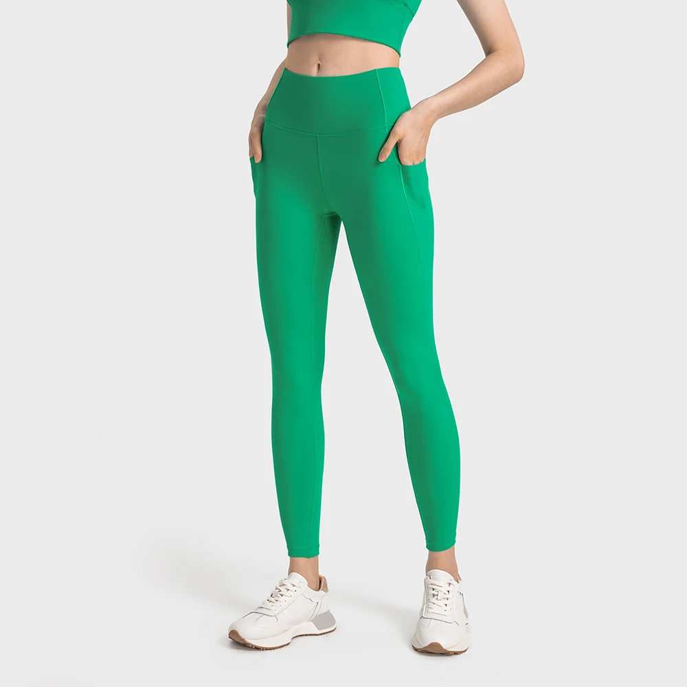 Buttery Soft High Waist Yoga Pants Women Side Pocket Shaping Workout Training Spandex Leggings Squat Proof Running Gym Tights
Buttery Soft High Waist Yoga Pants Women Side Pocket Shaping Workout Training Spandex Leggings Squat Proof Running Gym Tights