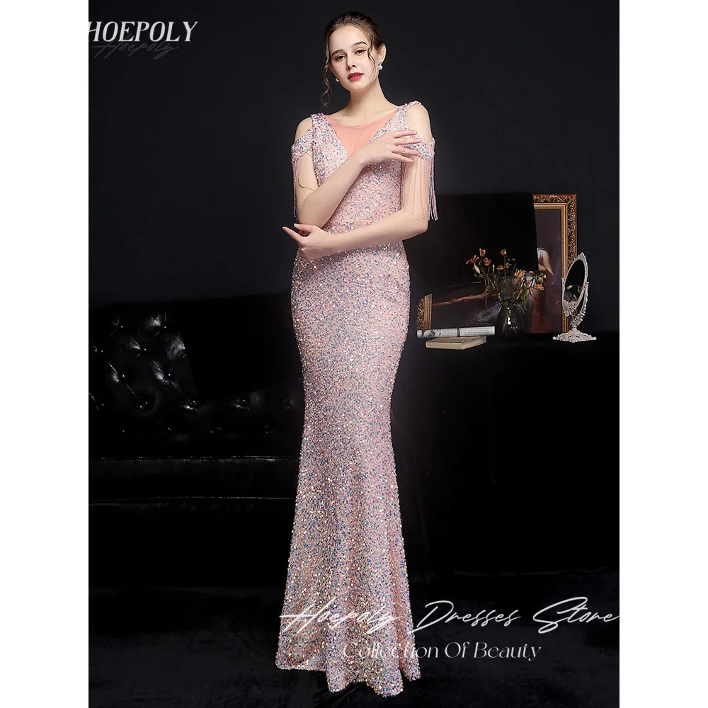 Hoepoly O Neckline Prom Dress Floor Length With Short Sleeves Evening Elegant Party Dress For Women2023
Hoepoly O Neckline Prom Dress Floor Length With Short Sleeves Evening Elegant Party Dress For Women2023