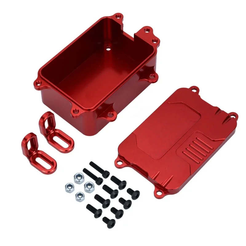 For SCX10 Axial Metal Frame Chassis Kit Metal Equipment Box Radio Receiver Box Parts 1/10 RC Tracked Car Upgrade Accessories
For SCX10 Axial Metal Frame Chassis Kit Metal Equipment Box Radio Receiver Box Parts 1/10 RC Tracked Car Upgrade Accessories