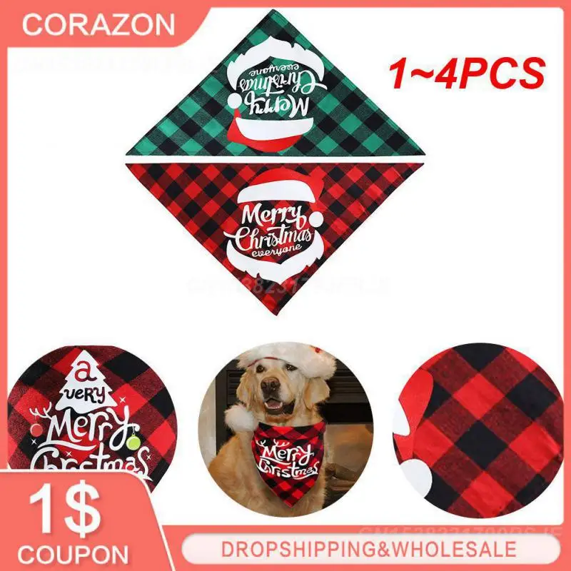 1~4PCS Dog Headscarf Easy To Carry Classic Red Black Saliva Towel Dog Dog Scarf Triangular Scarf Cell Dog Accessories
1~4PCS Dog Headscarf Easy To Carry Classic Red Black Saliva Towel Dog Dog Scarf Triangular Scarf Cell Dog Accessories