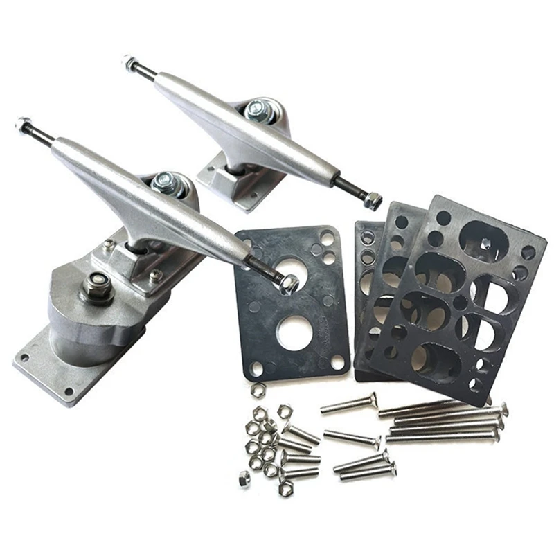 NEW-CX7 Bridge Skateboard Trucks Long Plate Bridge Base Modification Surfskate Bridge Shock Absorption 6.25Inch
NEW-CX7 Bridge Skateboard Trucks Long Plate Bridge Base Modification Surfskate Bridge Shock Absorption 6.25Inch