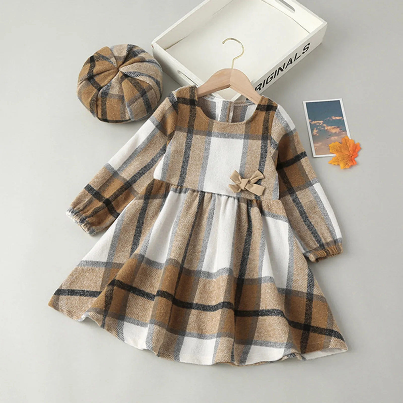 Baby Girl Floral Dress Baby Girl Clothes Toddler Girl Plaid Dress Long Sleeve Casual Dresses Hat Princess Fall Easter Dress 4t
Baby Girl Floral Dress Baby Girl Clothes Toddler Girl Plaid Dress Long Sleeve Casual Dresses Hat Princess Fall Easter Dress 4t