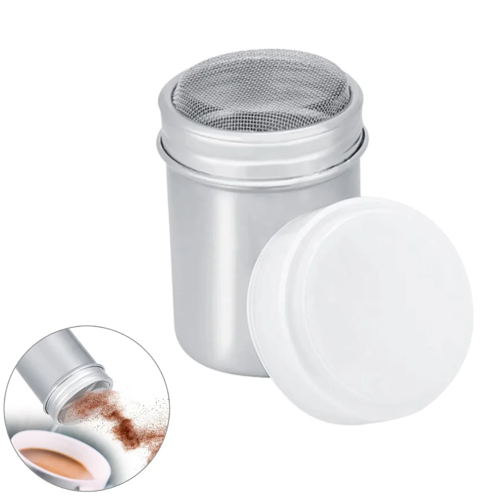 1Pc Stainless Steel Sprinkle Powder Icing Sugar Cocoa Sugar Chocolate Flour Duster Shaker Tool Seasoning Bottle
1Pc Stainless Steel Sprinkle Powder Icing Sugar Cocoa Sugar Chocolate Flour Duster Shaker Tool Seasoning Bottle
