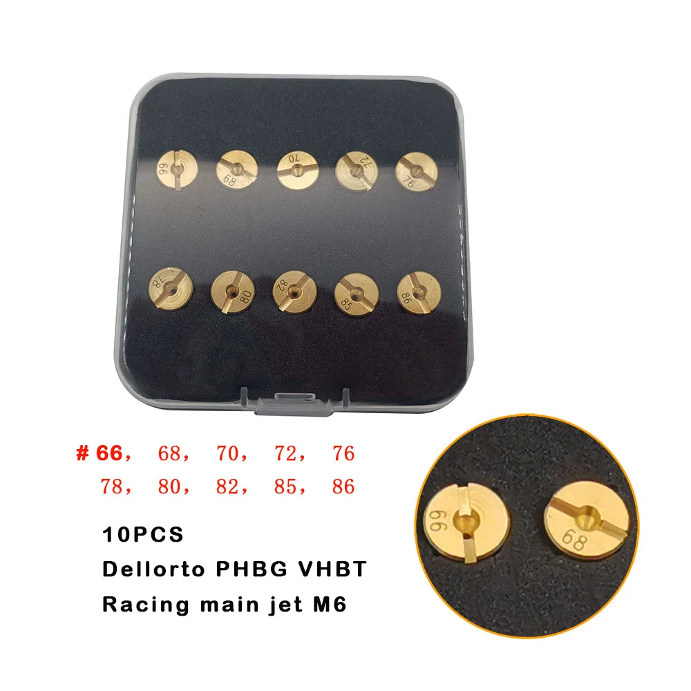 10pcs Main jet M6 66-86 for carburetor dellorto sha phbg main carb nozzle injector nc phva jet pilot
10pcs Main jet M6 66-86 for carburetor dellorto sha phbg main carb nozzle injector nc phva jet pilot