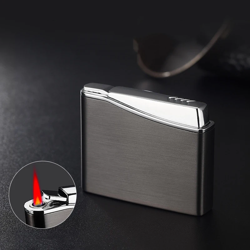New Multi-Color Optional Press Ignition Lighter Metal Windproof Plus Butane Gas Lighter Small Enough To Carry Men's Gifts
New Multi-Color Optional Press Ignition Lighter Metal Windproof Plus Butane Gas Lighter Small Enough To Carry Men's Gifts