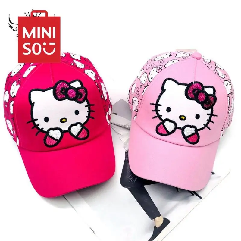 Sanrio Kawaii Anime Spring Autumn Girls Sunshade Baseball Hat Cute New Super Cute Kitty Cat Childrens Duck Tongue Hat Kids Toys
Sanrio Kawaii Anime Spring Autumn Girls Sunshade Baseball Hat Cute New Super Cute Kitty Cat Childrens Duck Tongue Hat Kids Toys